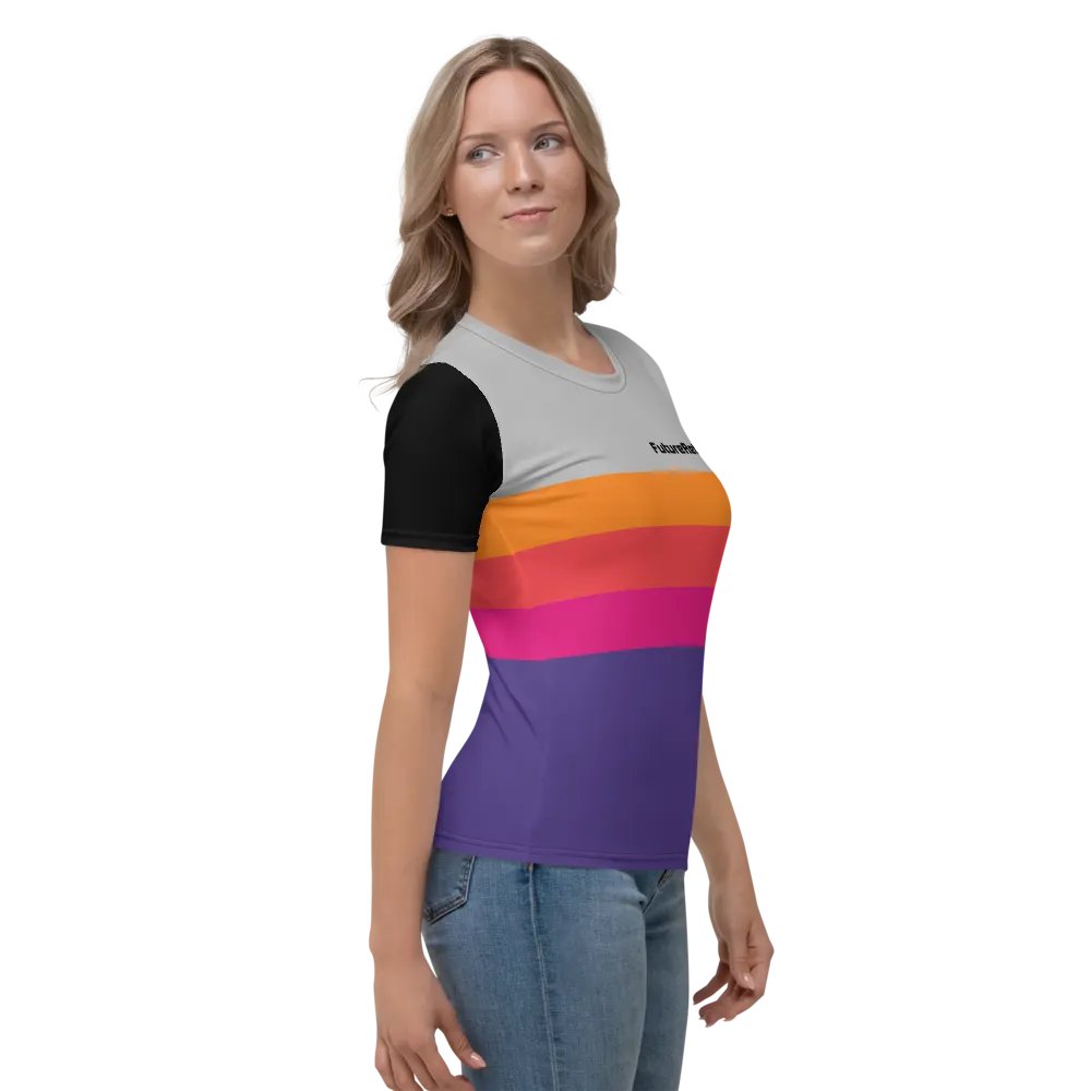 FR AOP Women's Crew Neck T-Shirt product image (6)