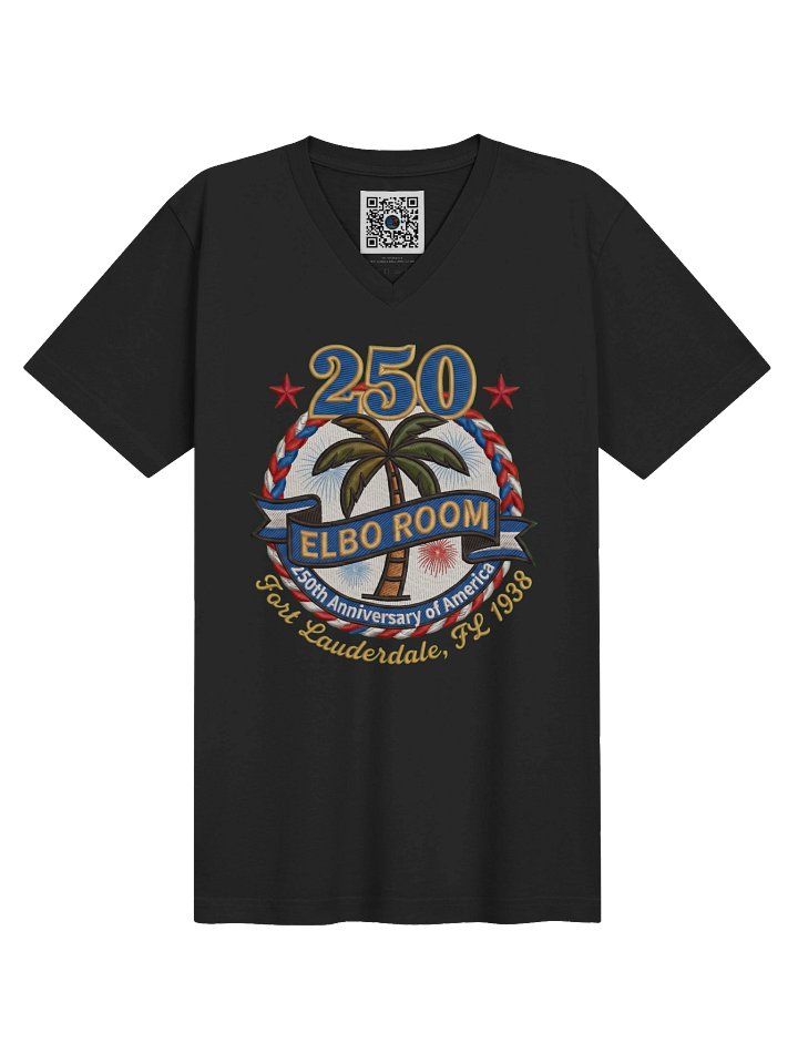 USA 250th Anniversary Men's V-Neck | Elbo Room Patriot Edition product image (2)