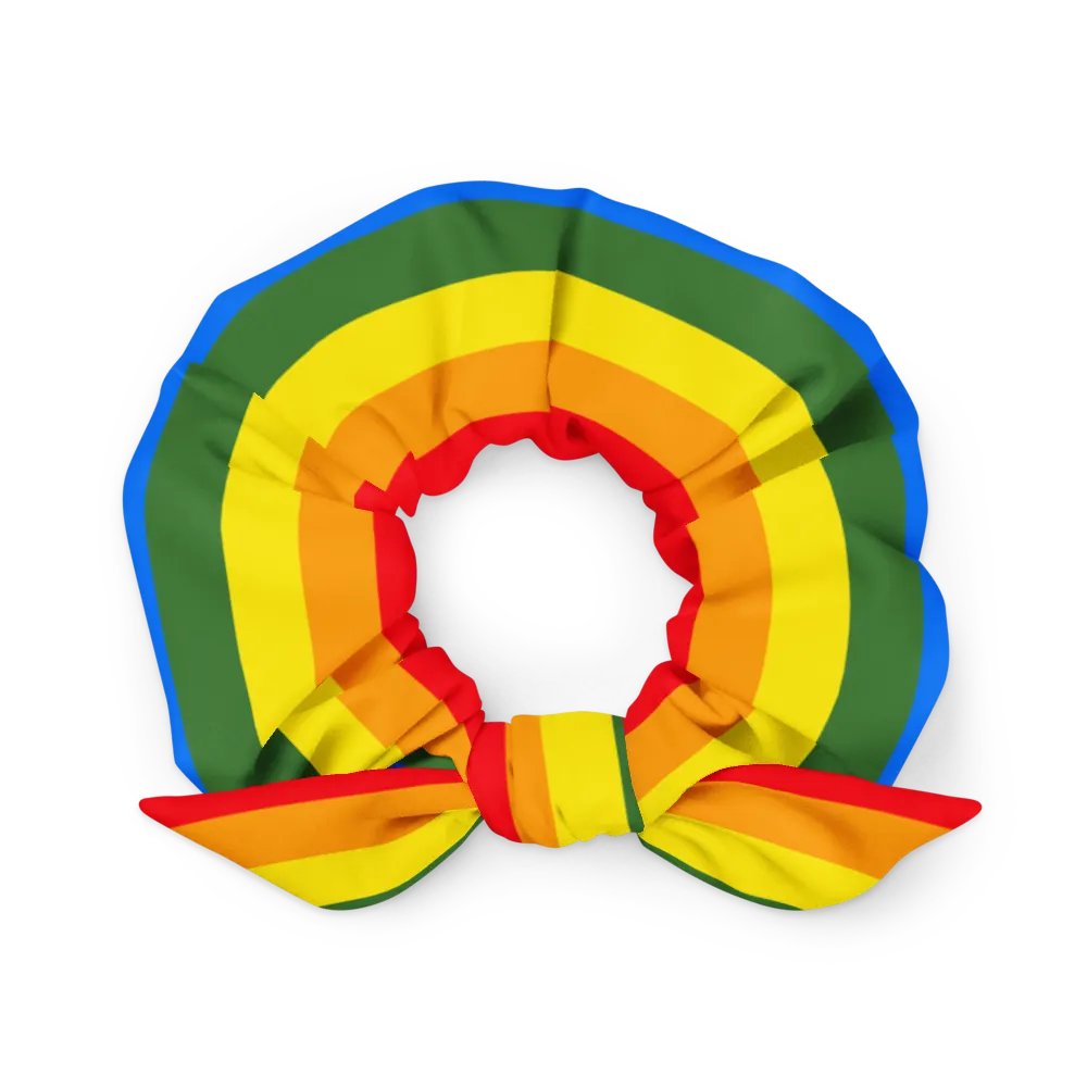 Vibrant Spectrum All-Over Print Scrunchie product image (1)