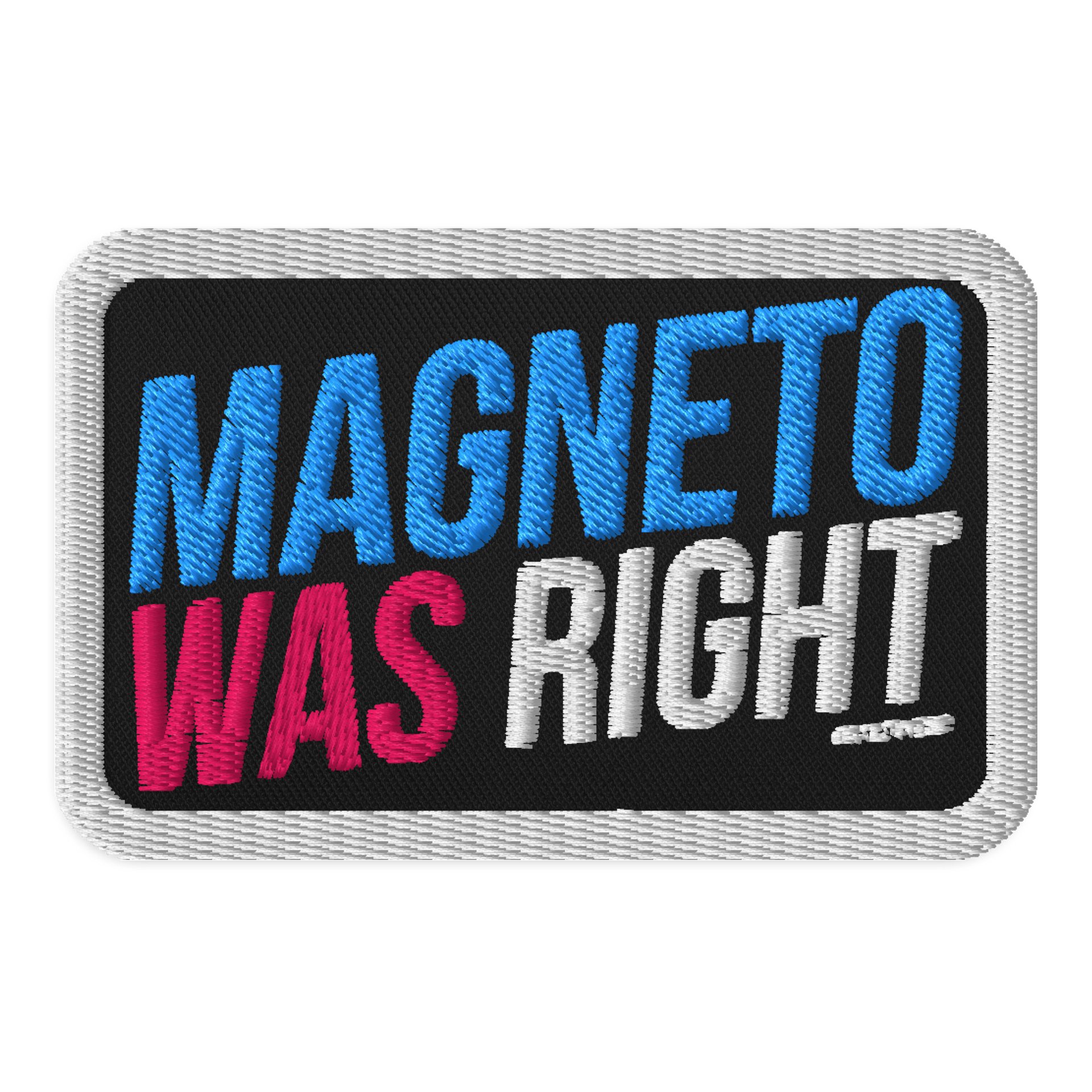 FUTILE DEVICE: MAGNETO WAS RIGHT (PATCH product image (1)