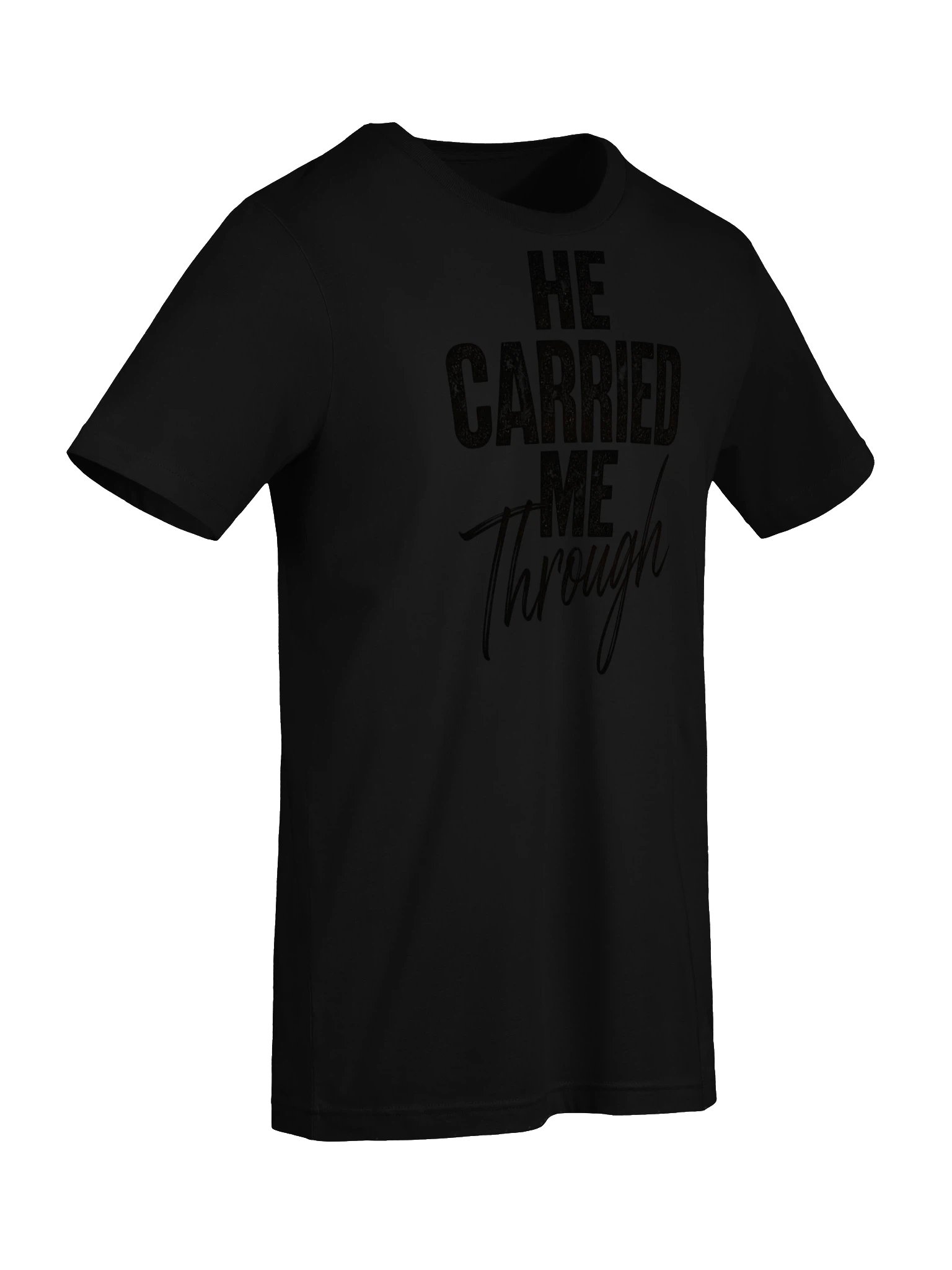 Joshua Clark He Carried Me Through T-Shirt product image (19)