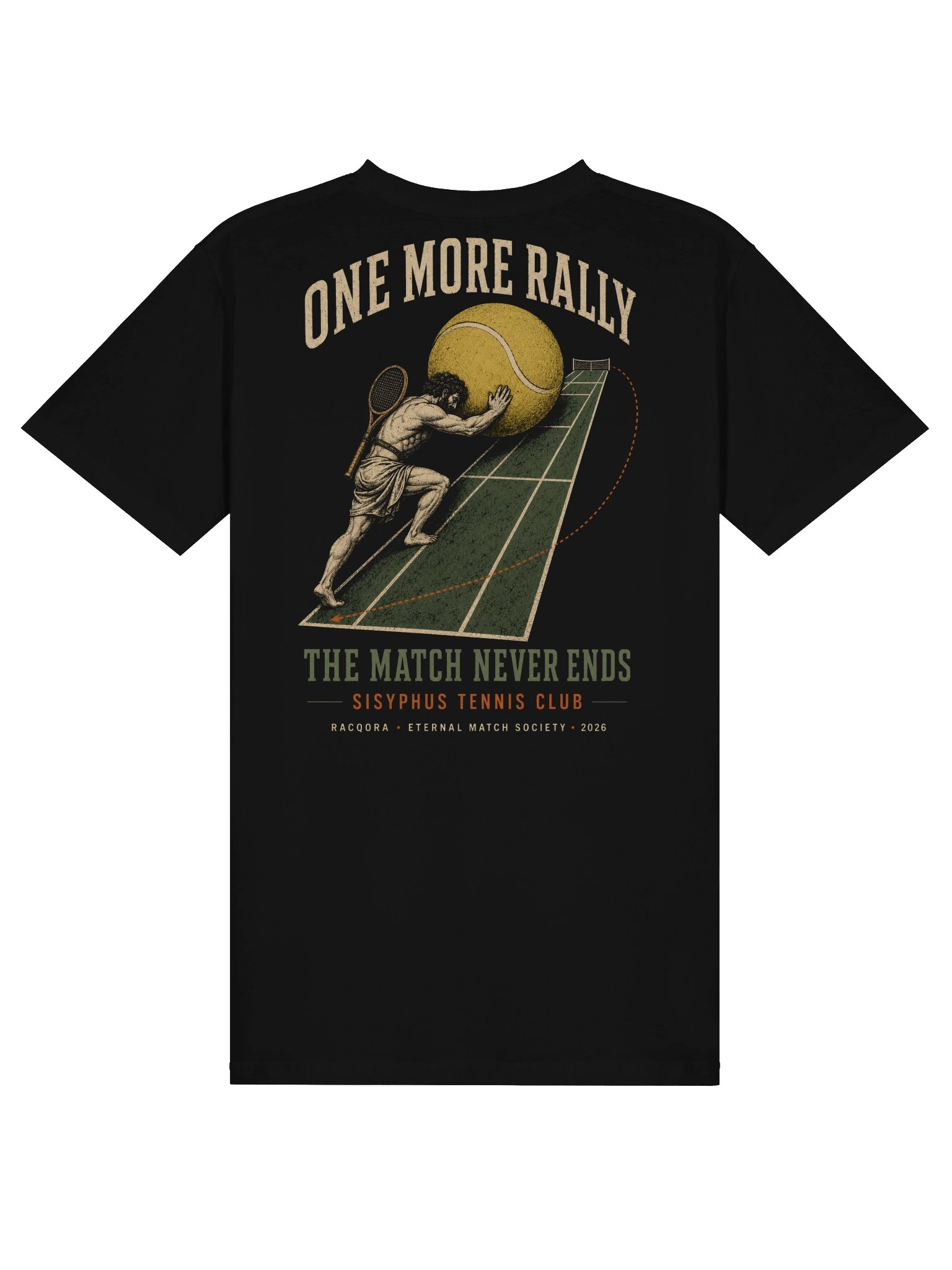 The Eternal Rally Heavyweight Tennis Tee product image (1)