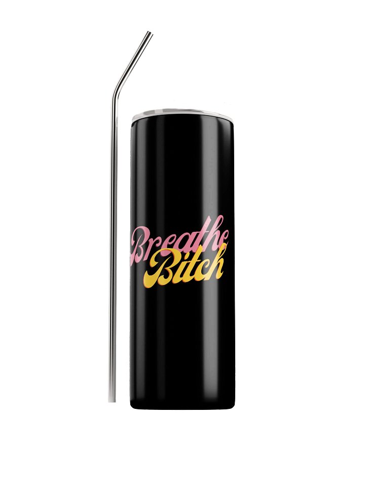 Friendly Reminder to Breathe Water Bottle product image (1)