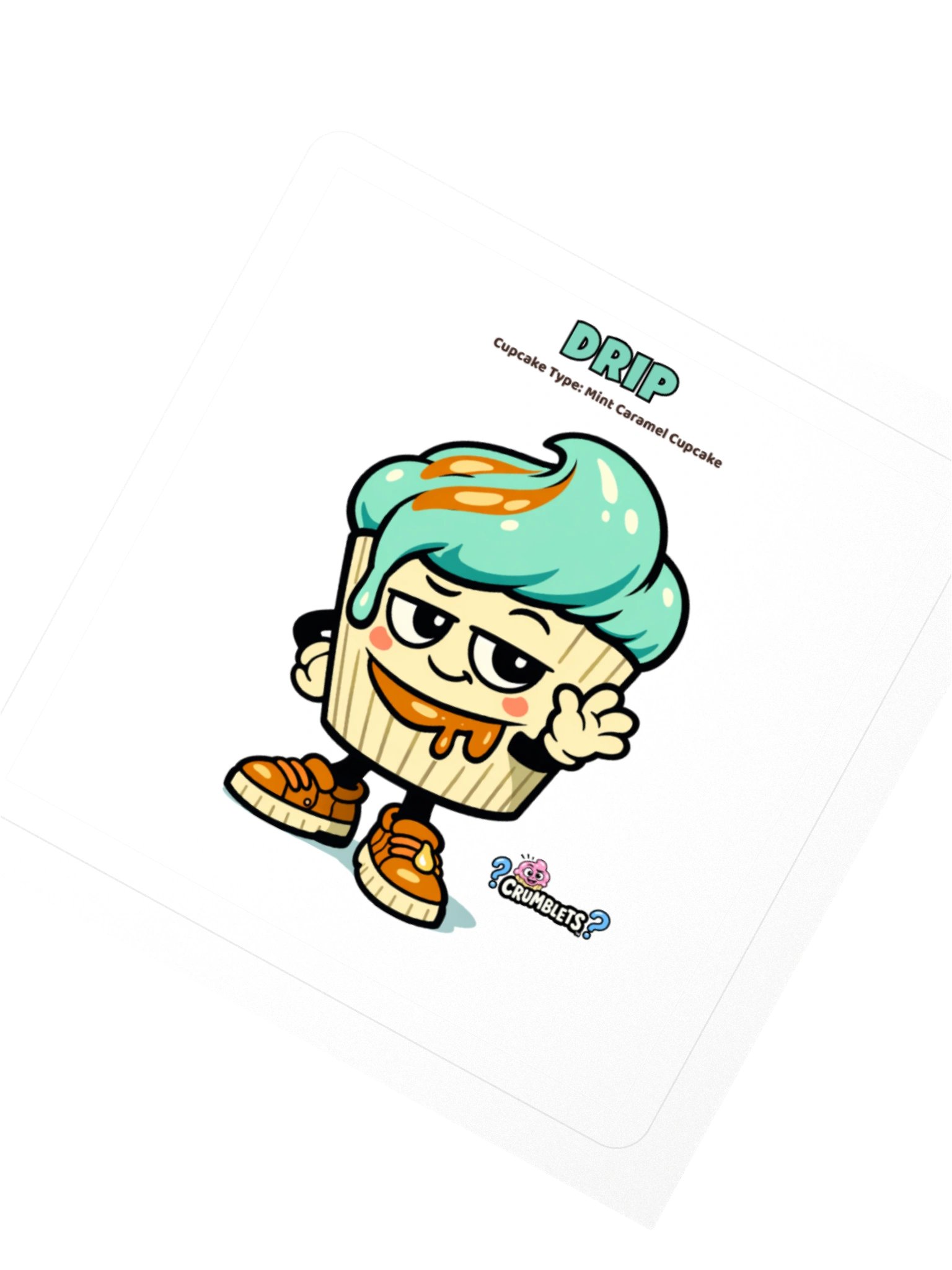 Crumblets Sticker- DRIP product image (8)
