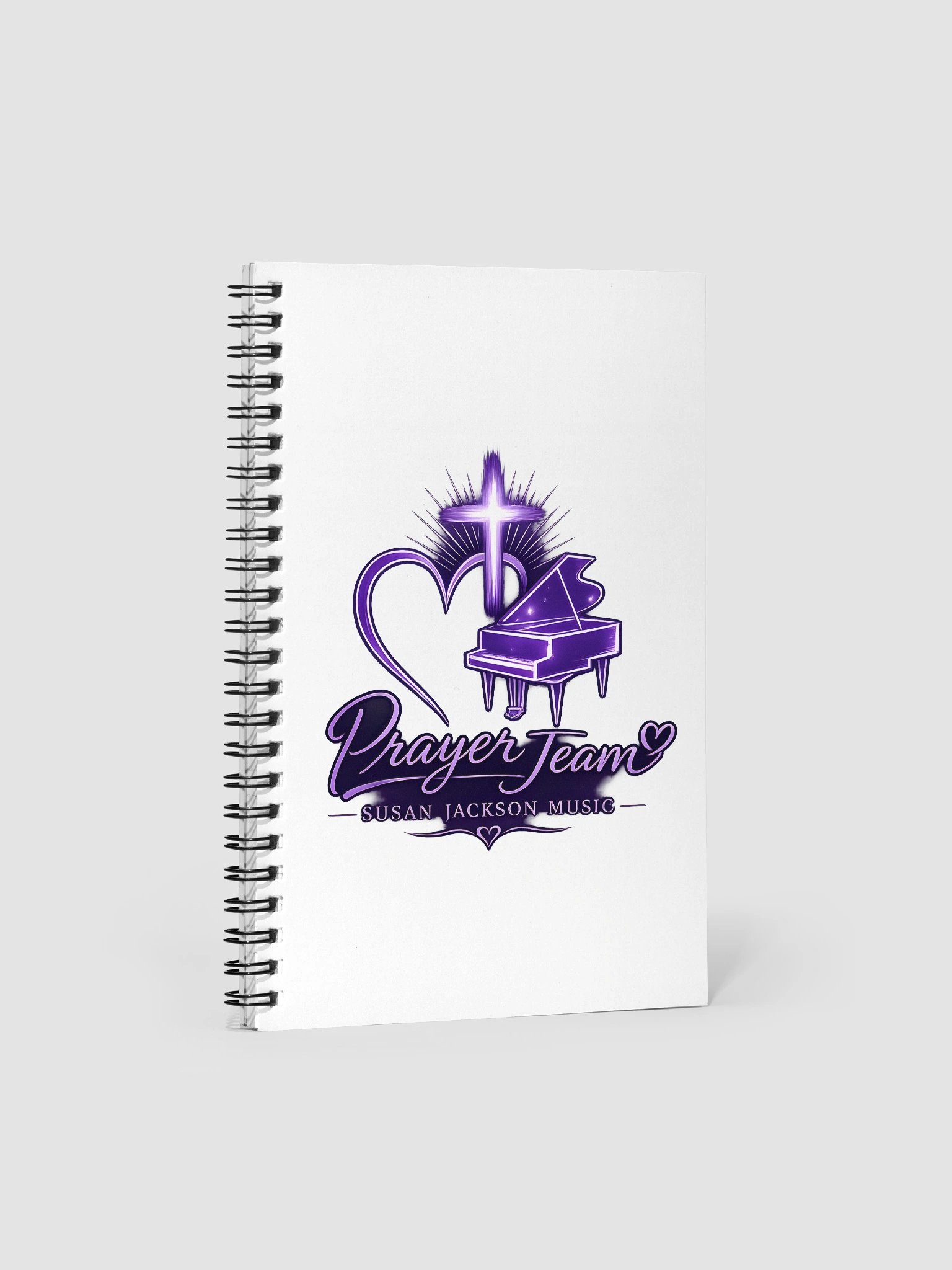 Prayer Team Neon Spiral Notebook product image (1)