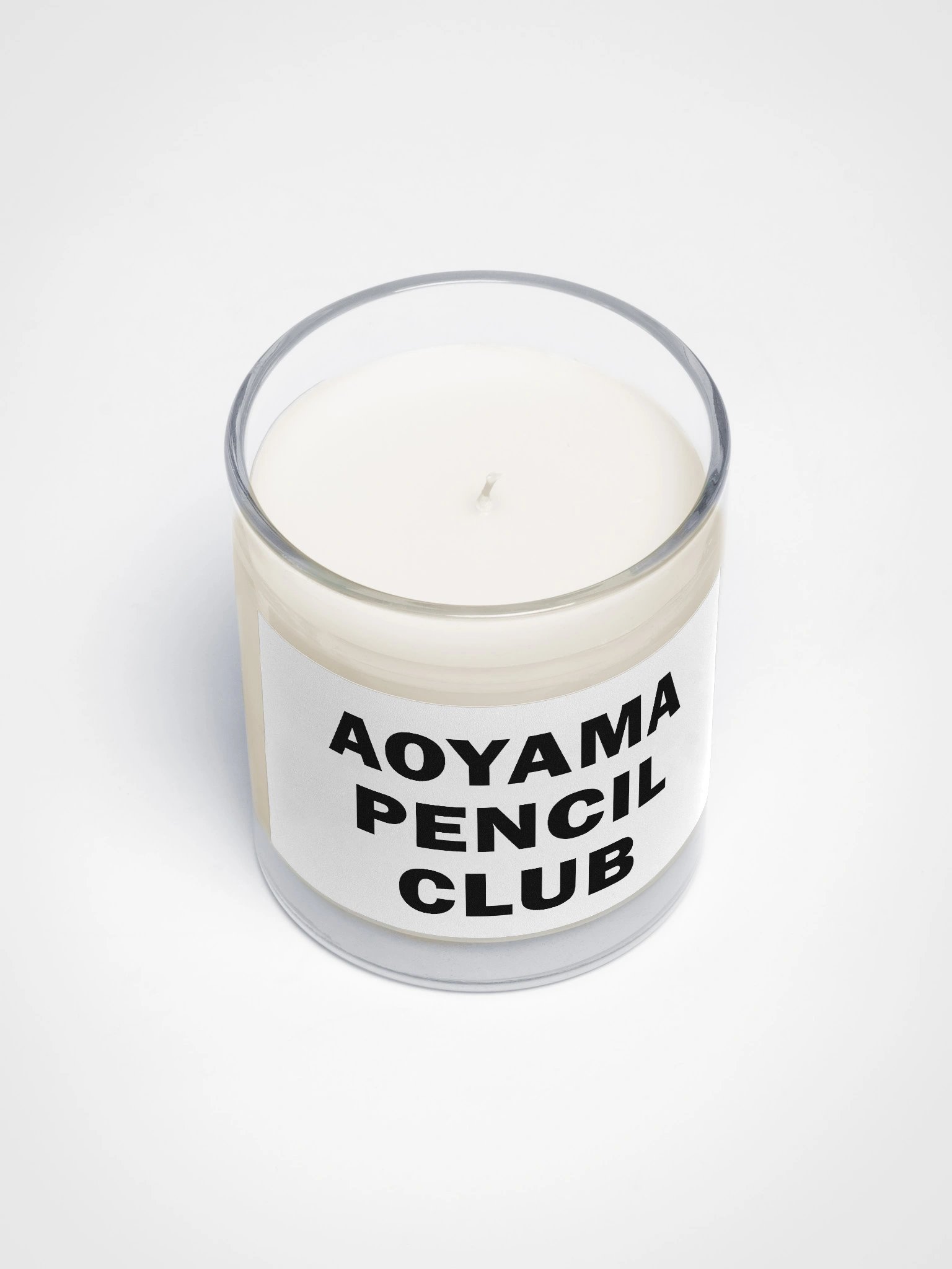 Soy Wax Candle In A Clear Glass Jar product image (4)