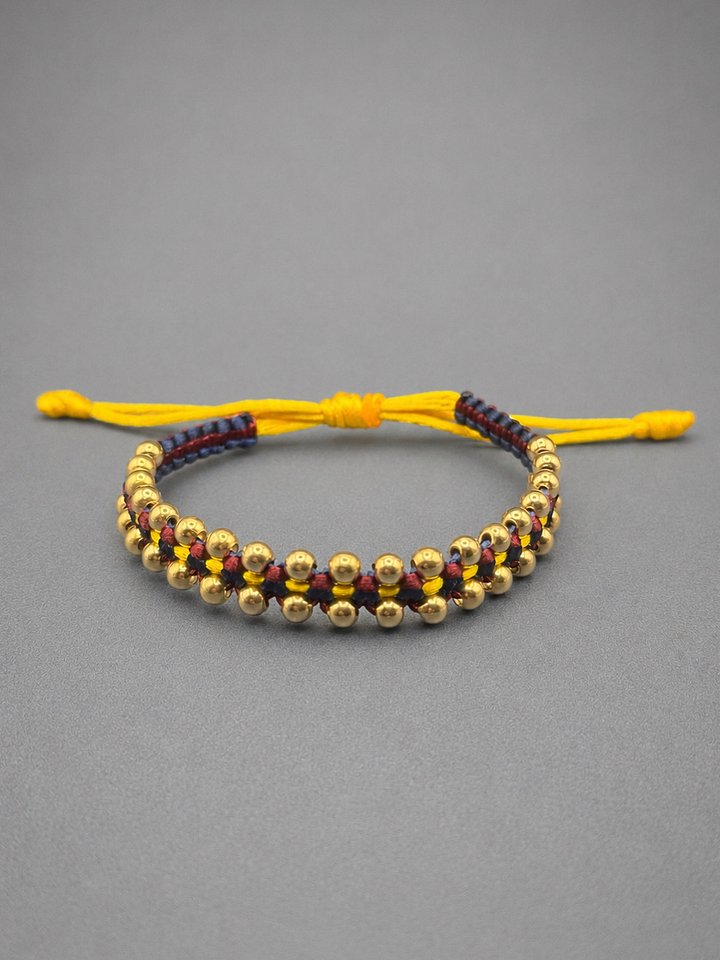 Colombia | Double Edge gold bracelet product image (1)