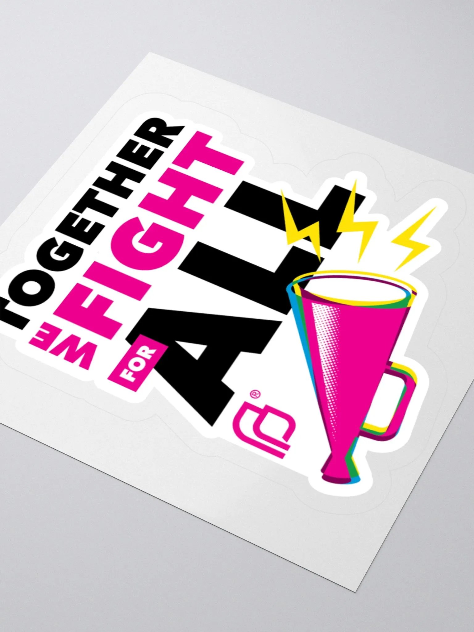 Together We Fight Sticker product image (3)