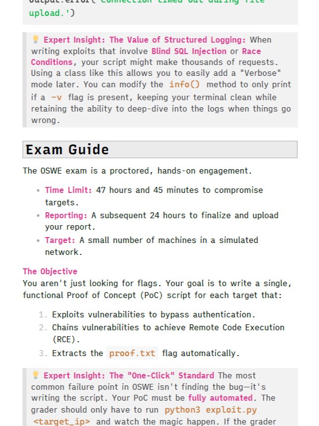 Offensive Security Web Expert (OSWE) Study Notes (Unofficial) and Burp Suite Guide product image (2)