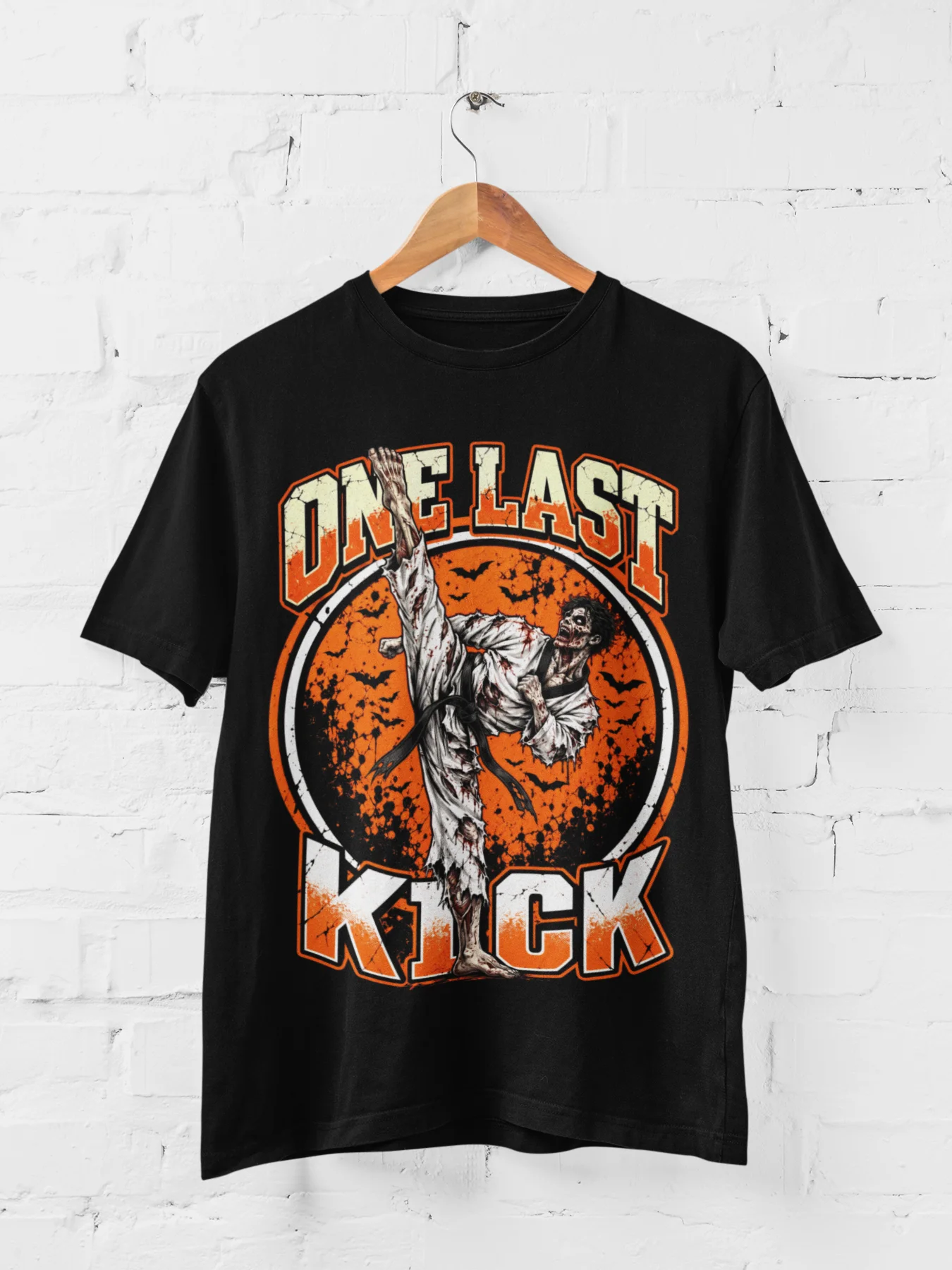 Halloween Taekwondo Zombie Tee product image (1)