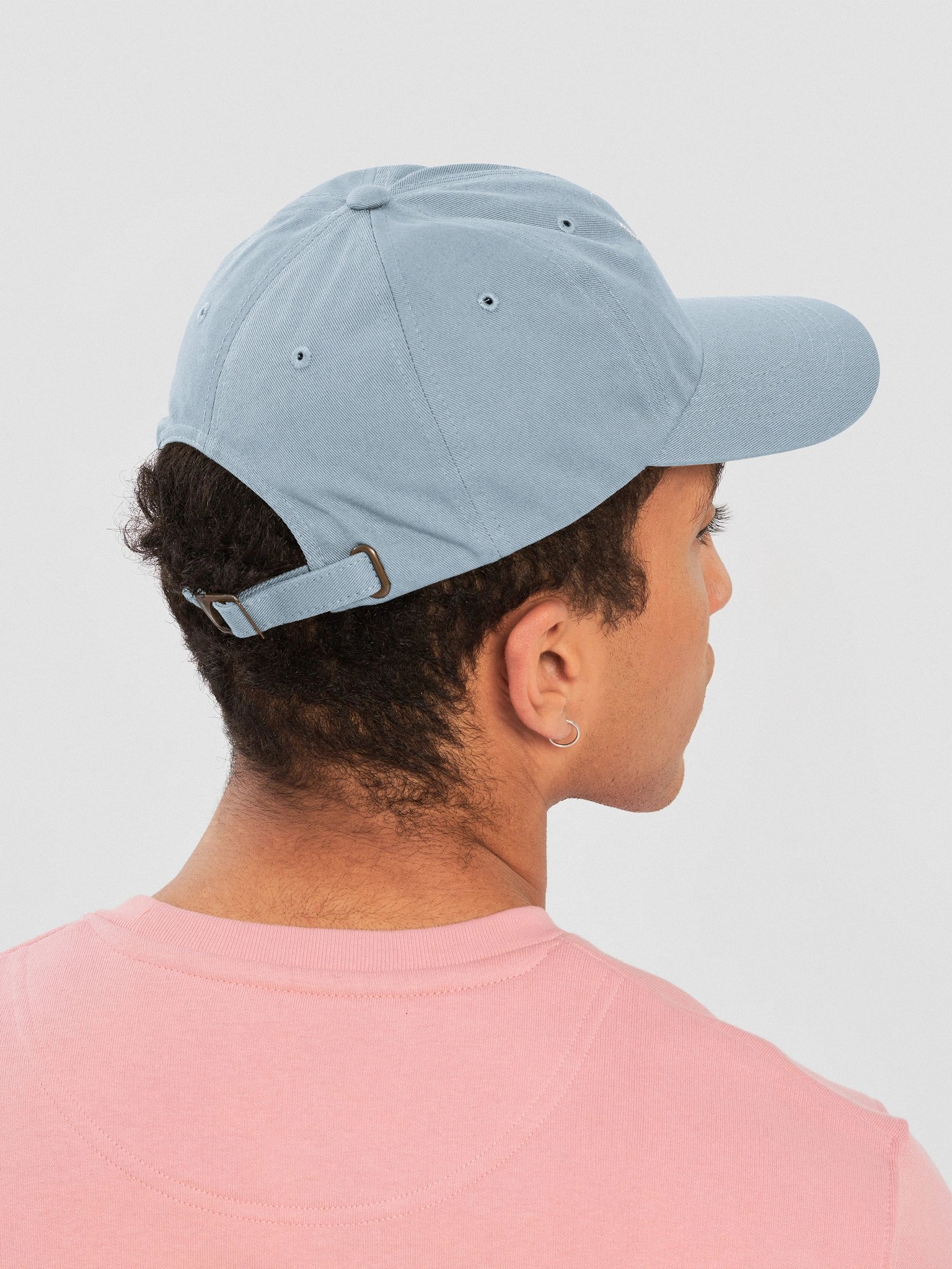 Logo hat, sky blue product image (8)