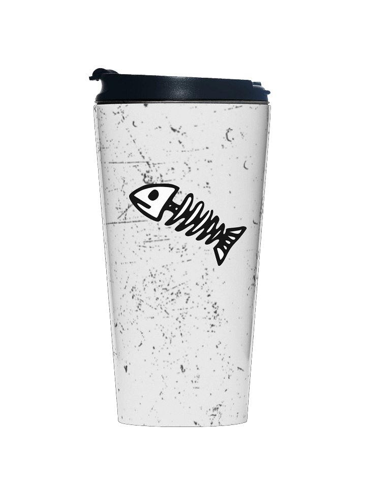 "A83" (Fishbone) Stainless Steel Travel Mug product image (1)