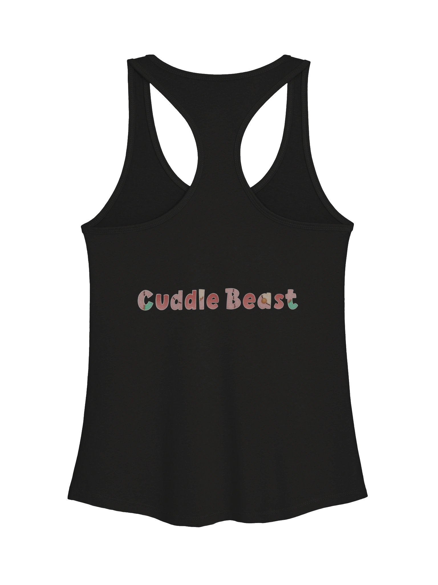 Chibi Anxiety Bear Women's Razorback Tank product image (2)