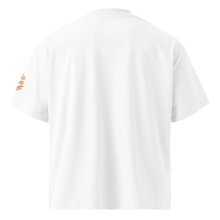 Not Tonight Oversized Tee (White) product image (2)