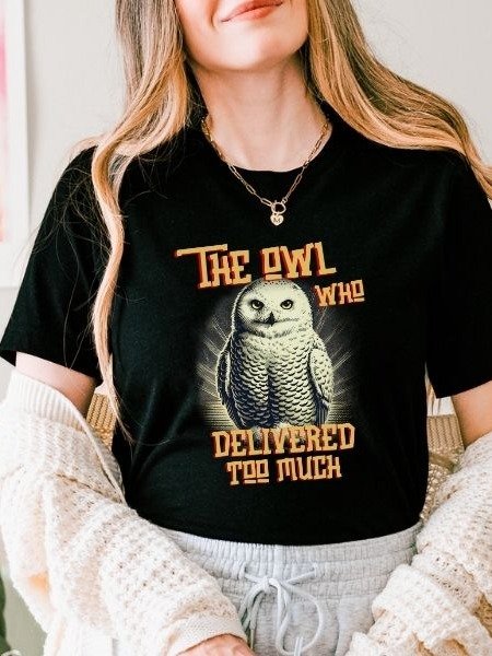 Magical Owl Funny Vintage Pulp Mystery Harry Potter Shirt product image (12)
