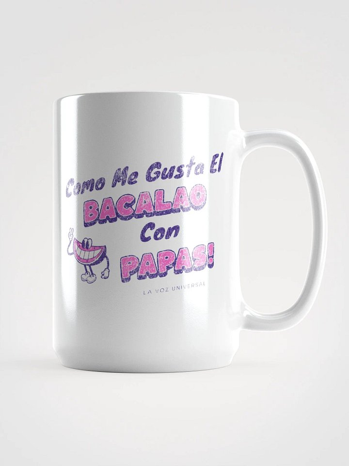 Taza "el bacalao con papas" – Disfruta Cada Momento con Estilo product image (1)