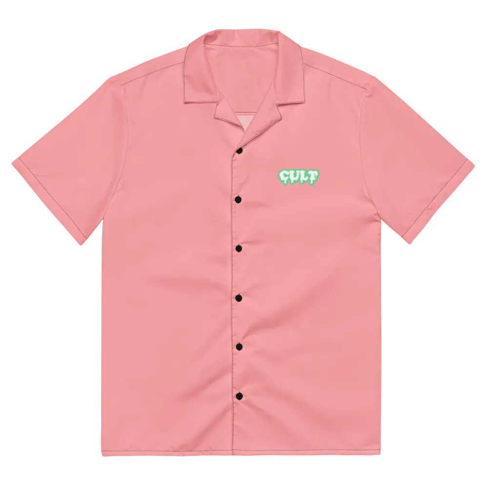 SALMON MINT BUTTON UP product image (2)