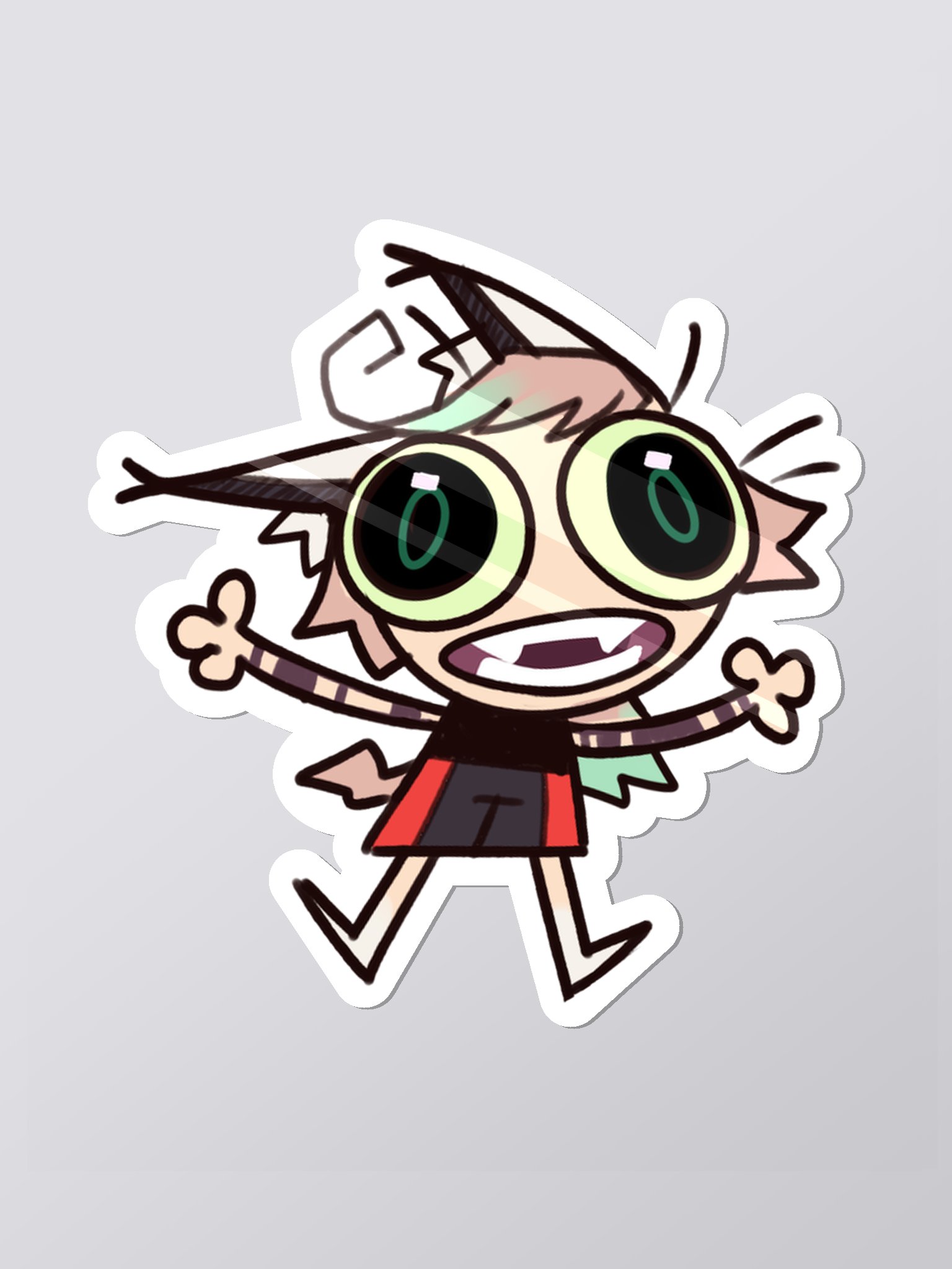 Weird Snebby Regular Sticker product image (5)