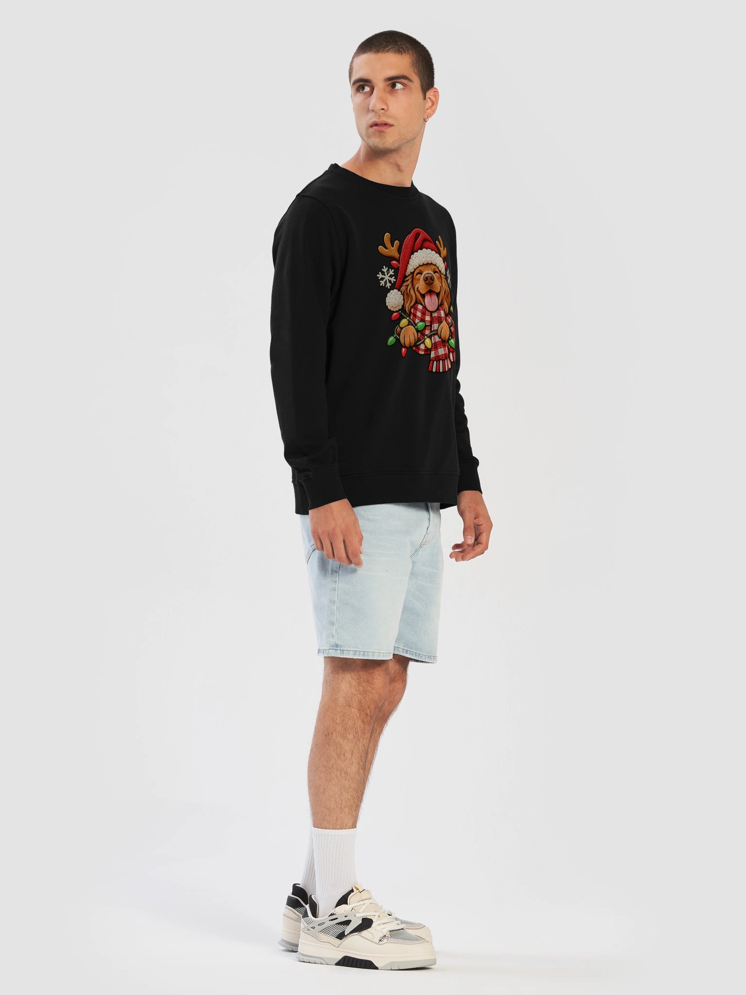 Festive Dog Christmas Sweatshirt product image (7)