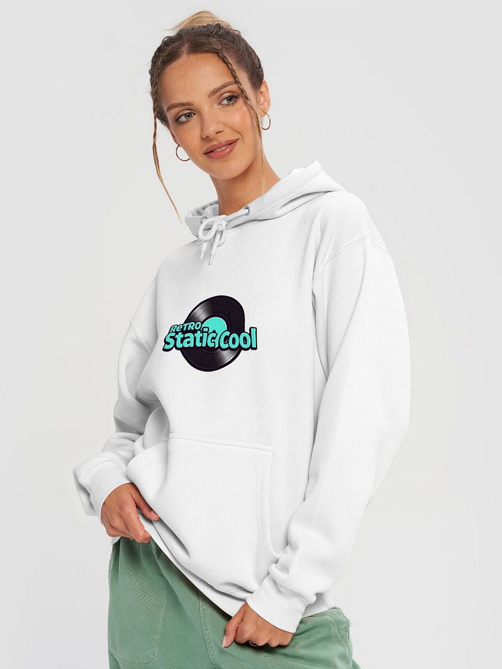 Retro Static Cool Vinyl Hoodie product image (50)