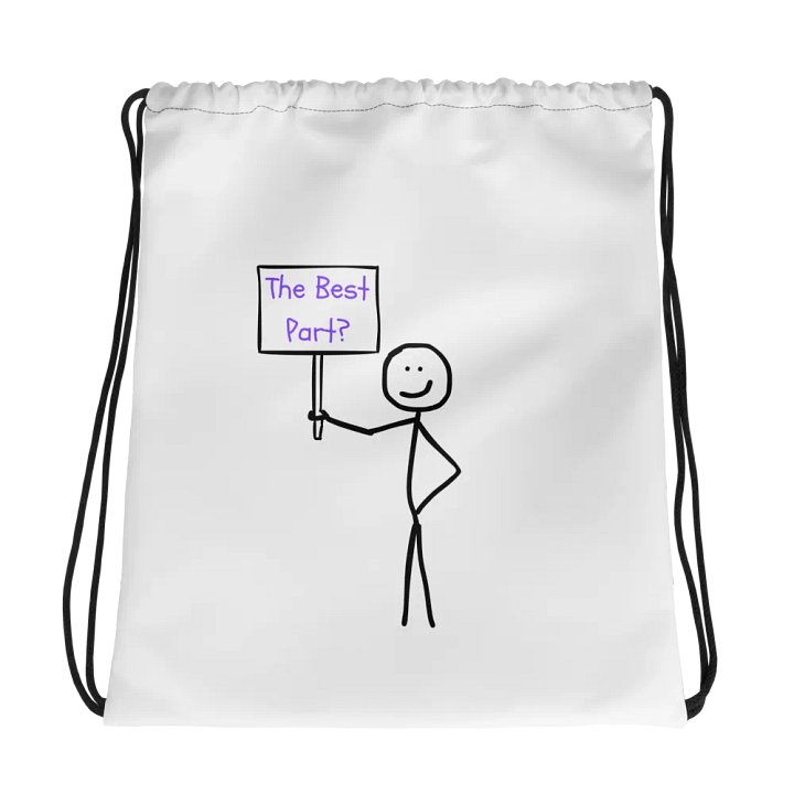 The Best Part Drawsting Bag product image (1)