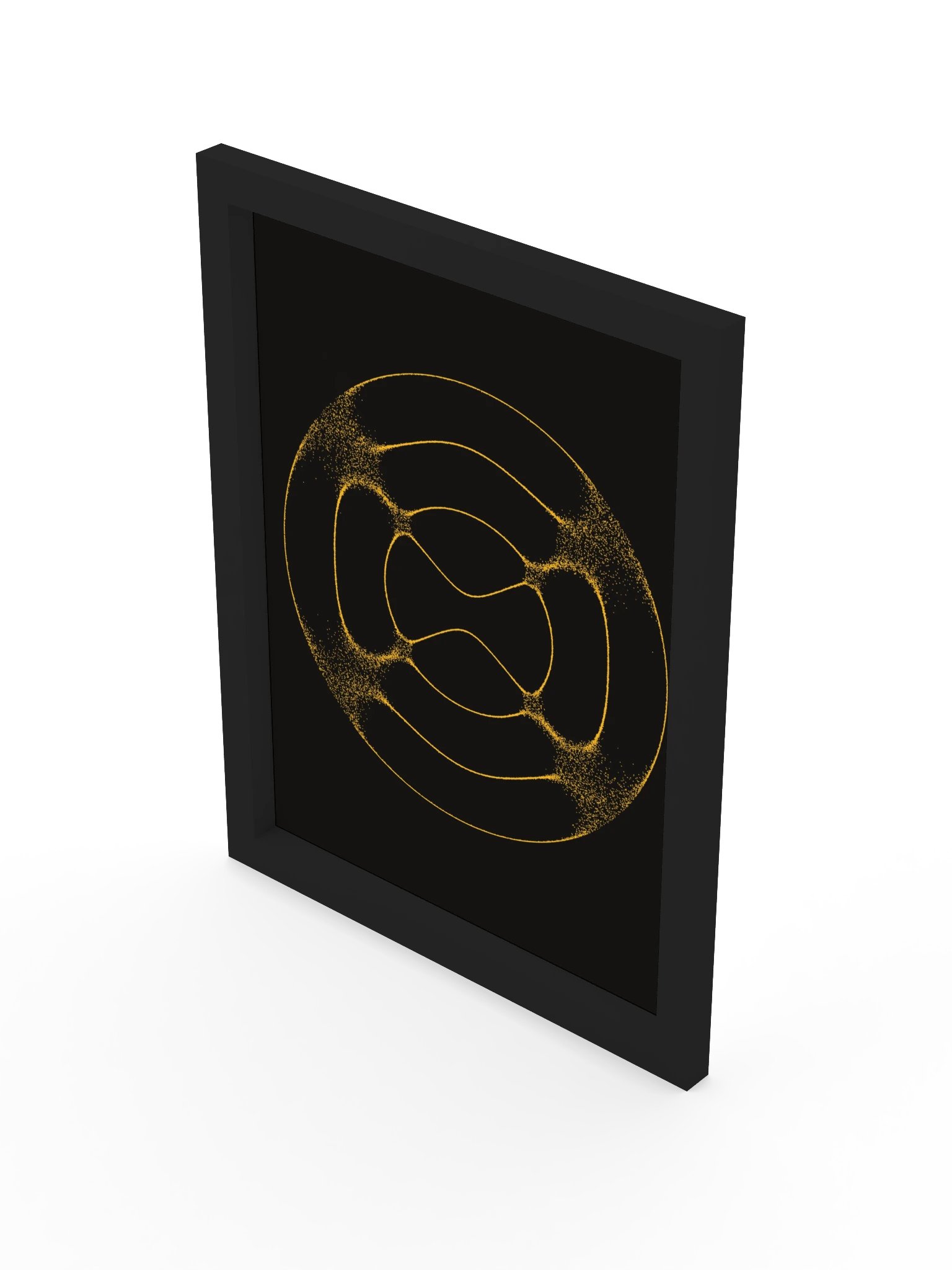 Heart · Sand Framed Poster product image (49)