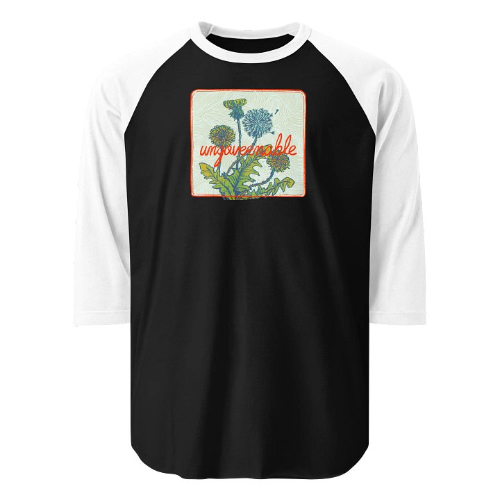 Ungovernable Baseball Tee! product image (1)