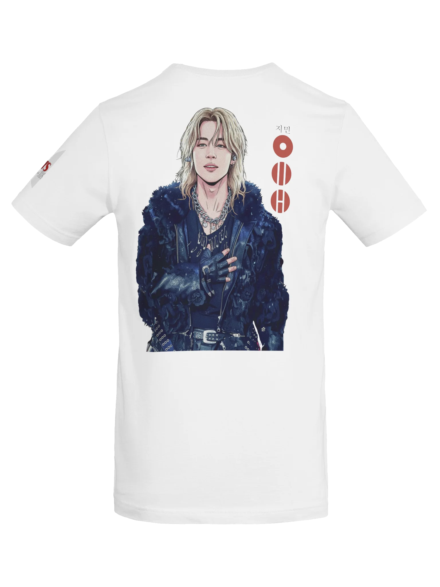 Jimin Dragon Prince Tee (Red) product image (9)