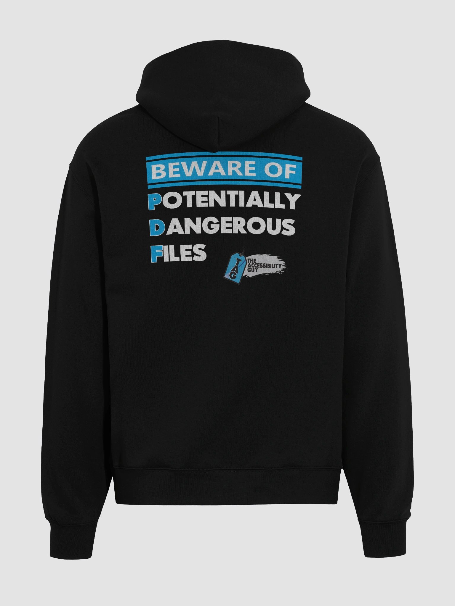 Beware of PDF Oversized Hoodie product image (5)