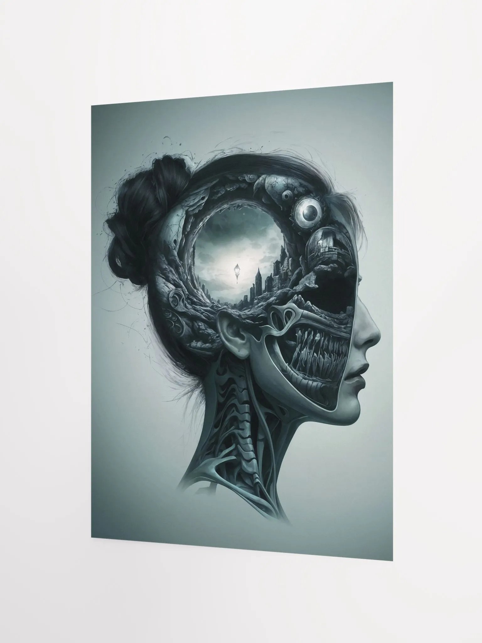 Surreal Profile Landscape Poster product image (4)