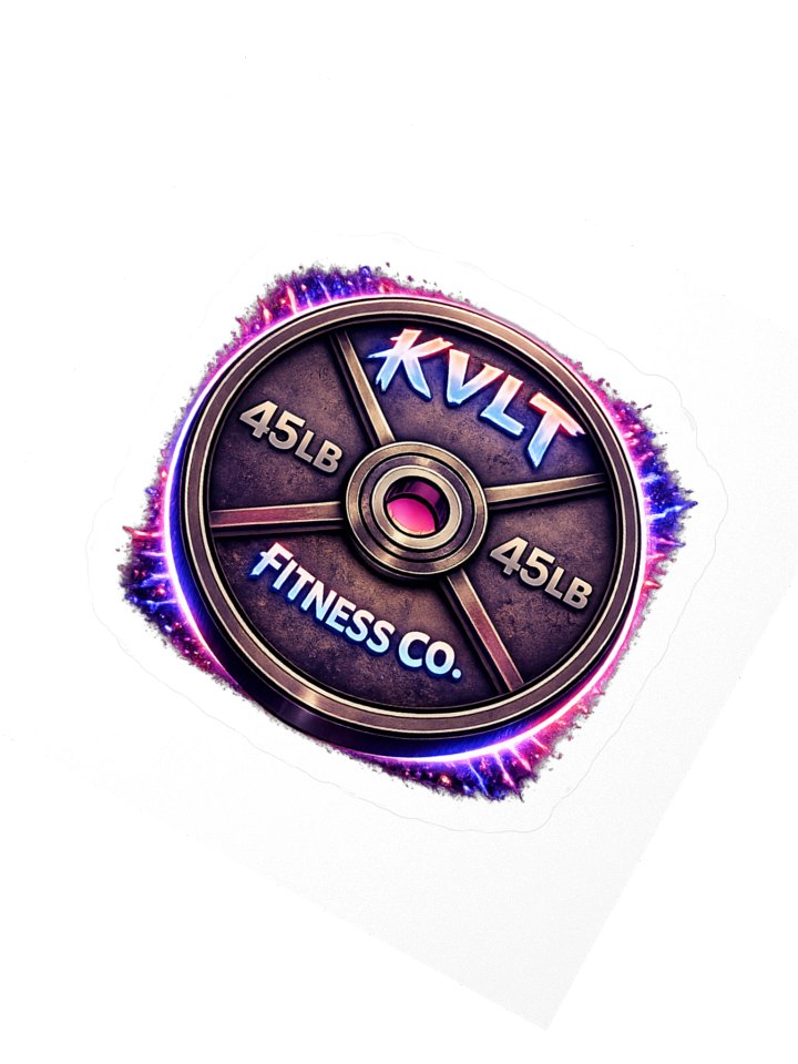 KVLT 45LB Neon Plate Sticker product image (4)