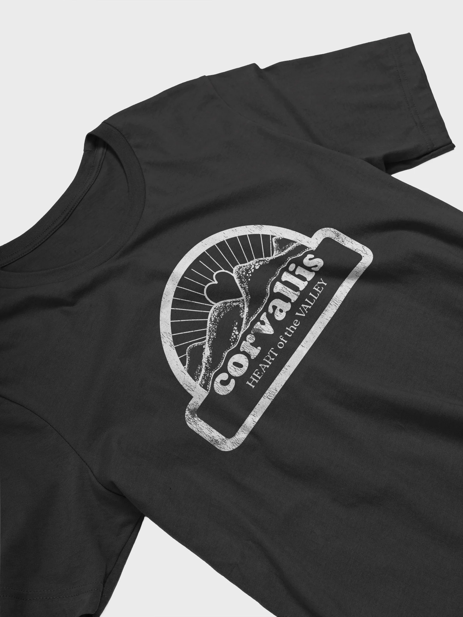 Corvallis Heart of the Valley T-shirt (White) product image (3)