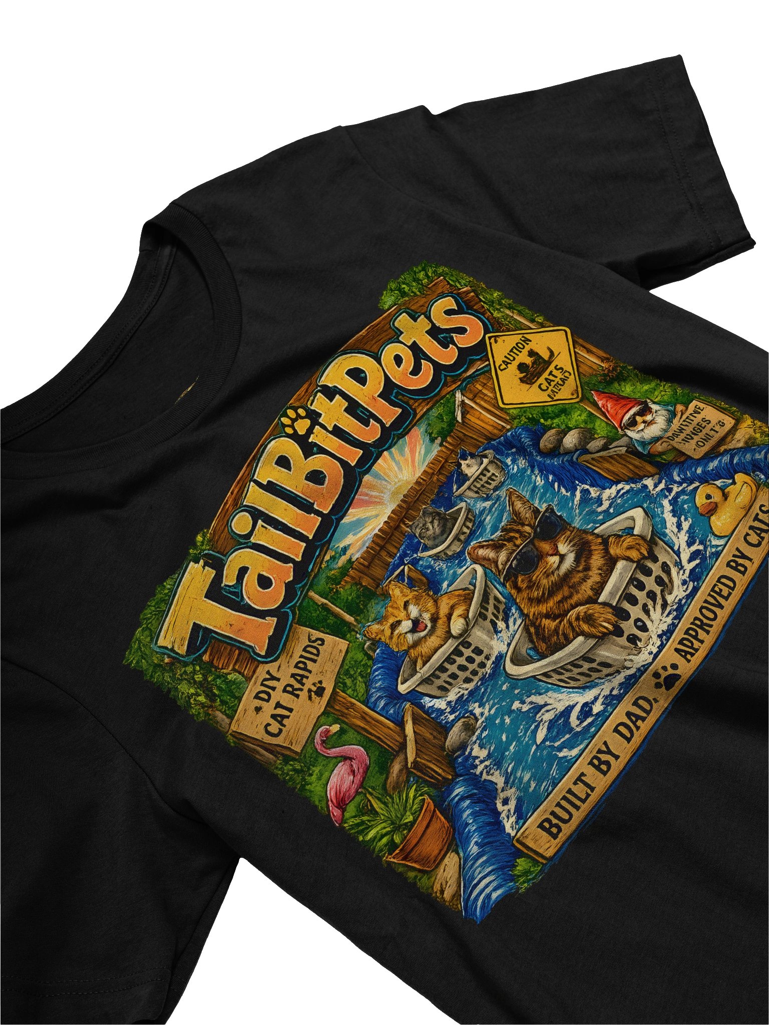 TailBitPets DIY Cat Rapids Tee product image (3)