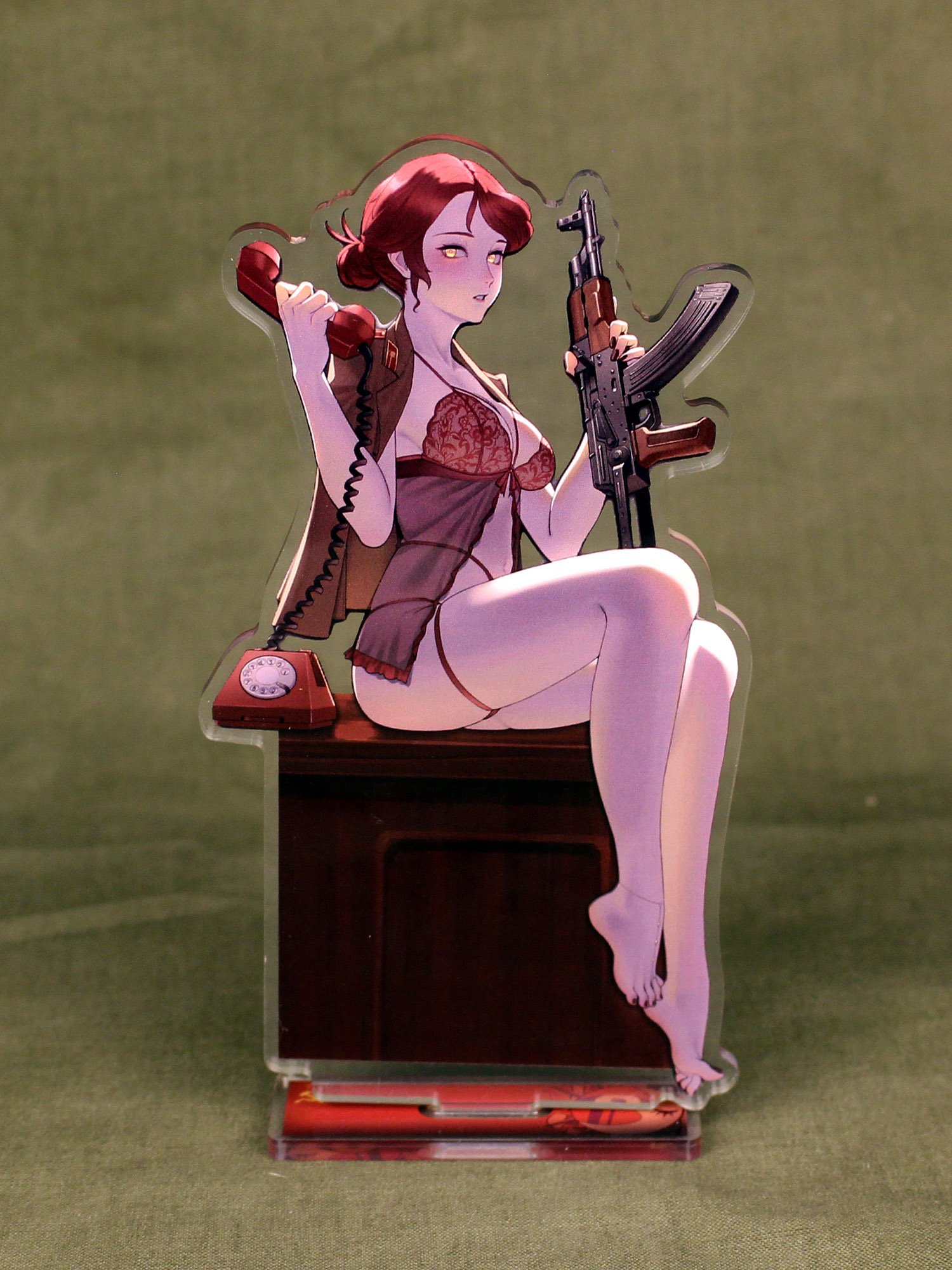 Izaveta "Lingerie in the Bureau" Acrylic 7.5" Standee product image (1)