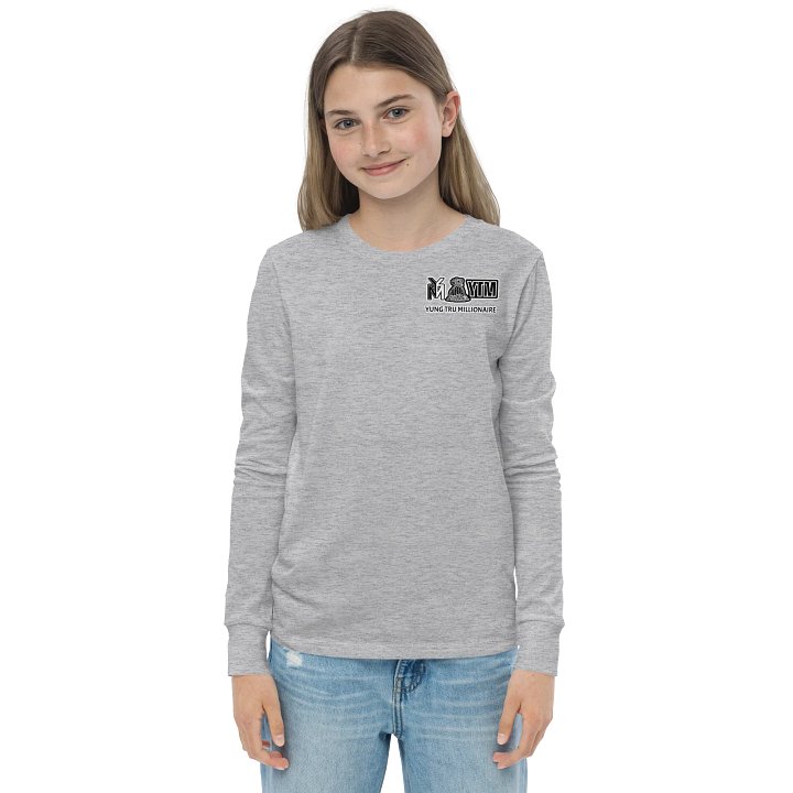 Yung Tru Millionaire Logo Long Sleeve Tee product image (4)