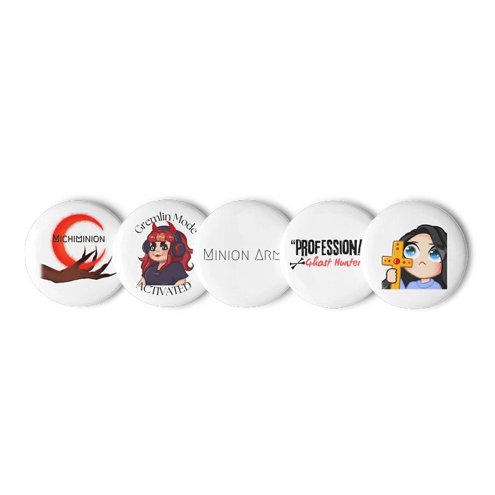MichiMinion Pin Buttons Set product image (1)