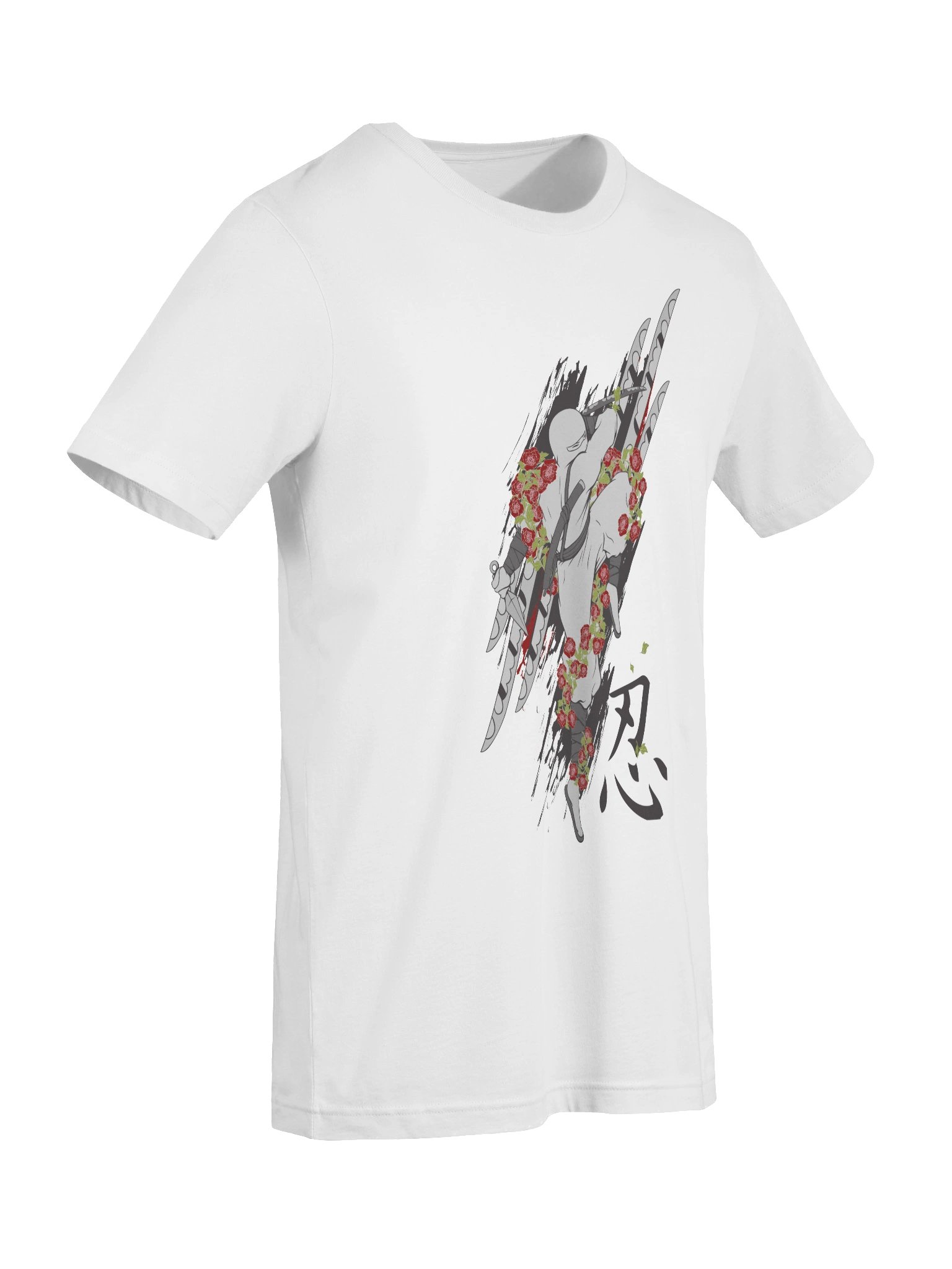 "Ninja White" T-shirt product image (9)