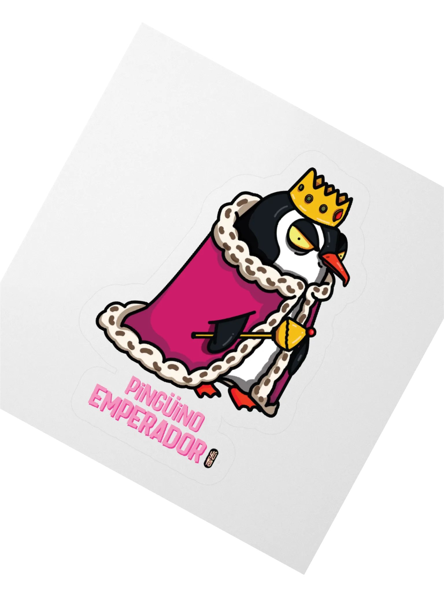 Pingüino Emperador - Sticker (Kiss Cut) product image (2)