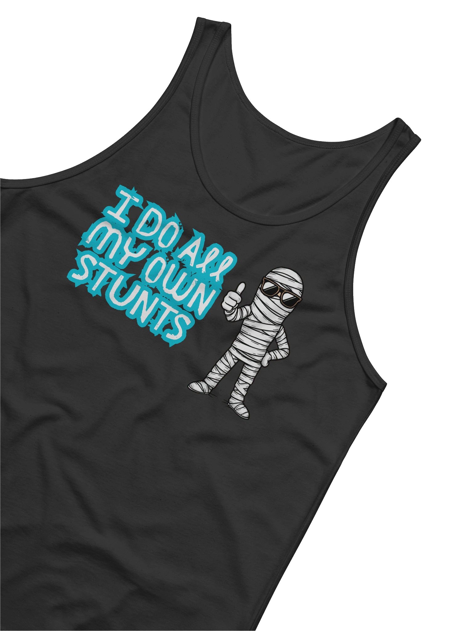 I Do All My Own Stunts” tank top product image (4)