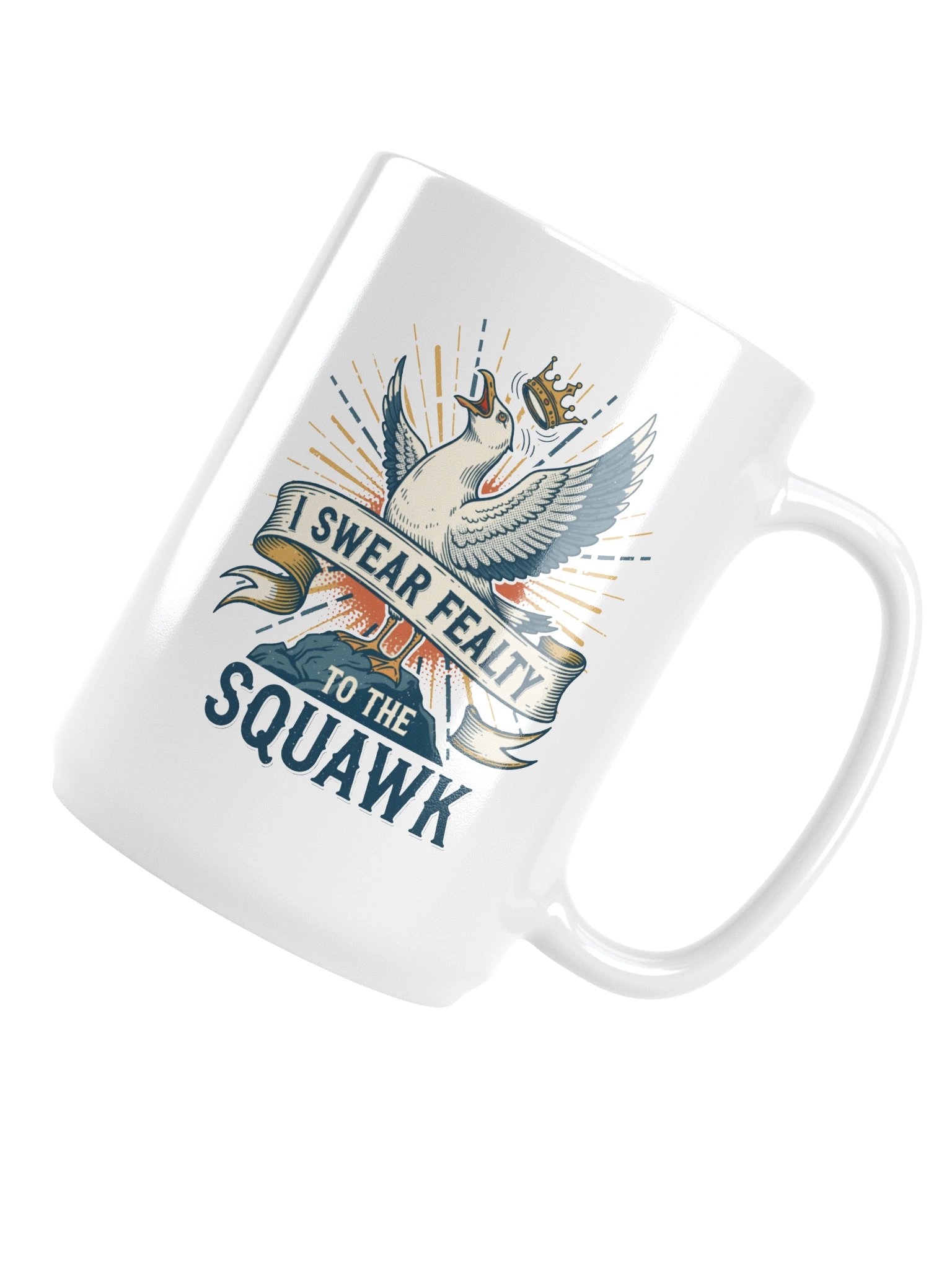 Swear Fealty to the Squawk Mug product image (5)