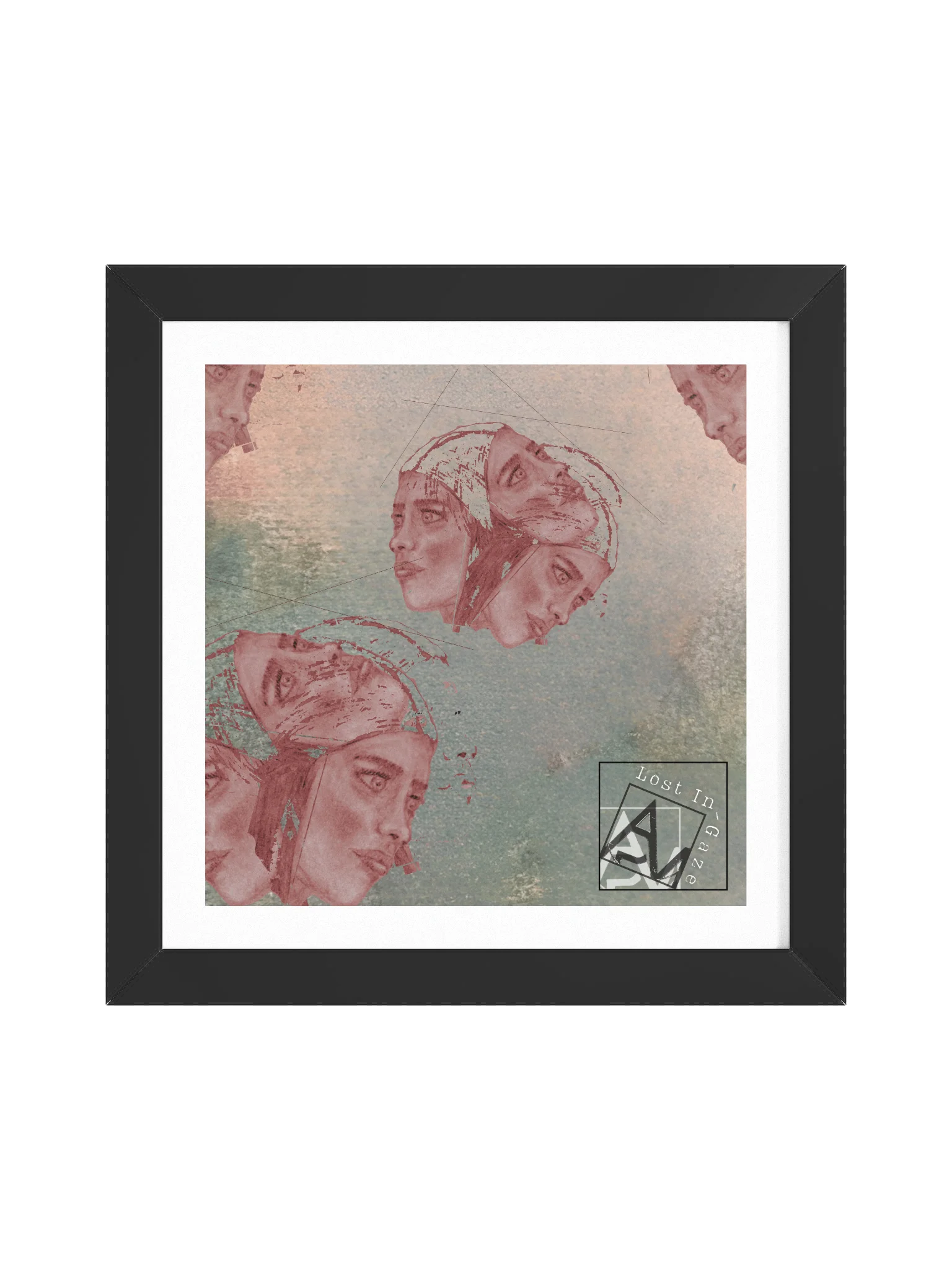 LOST IN GAZE (Framed Art) product image (1)