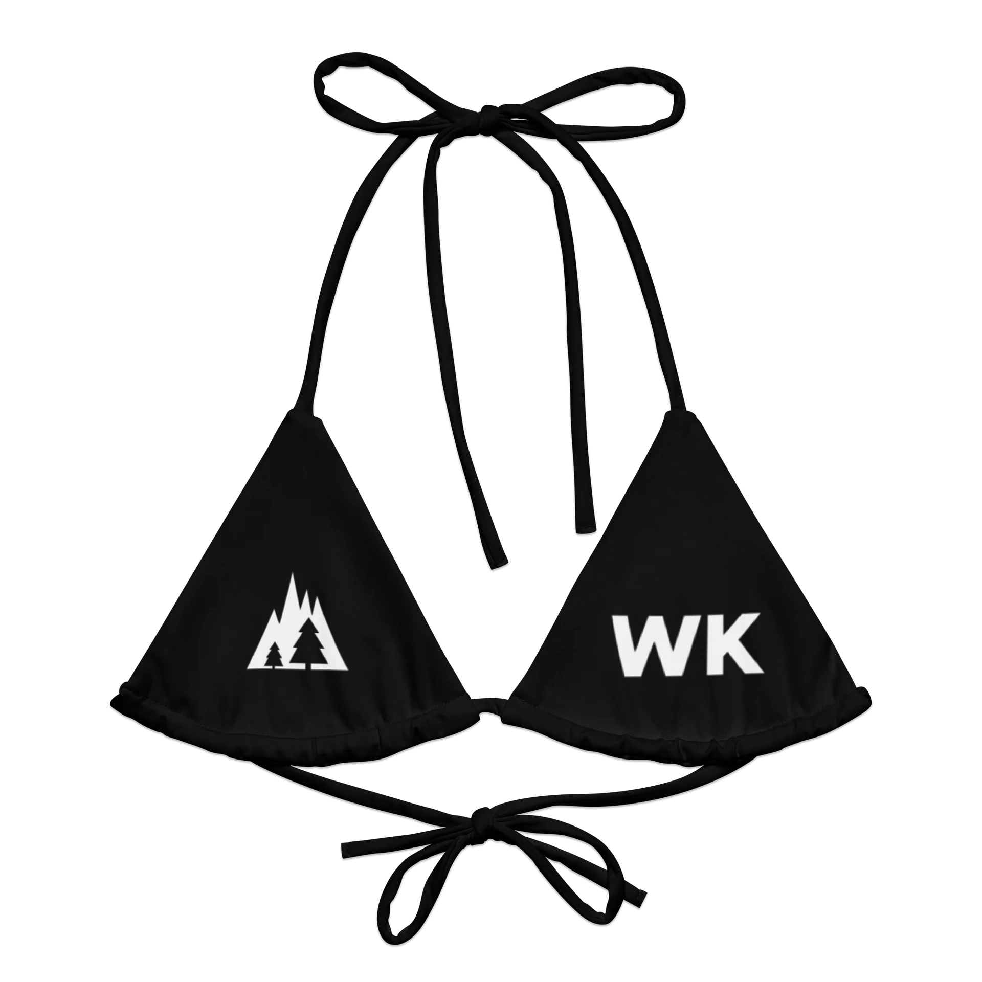 Weekend Killers String Bikini Top - Black product image (1)