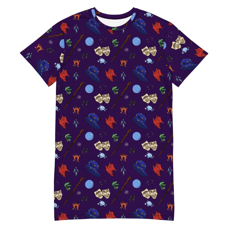 Sorcerer T-shirt Dress product image (1)