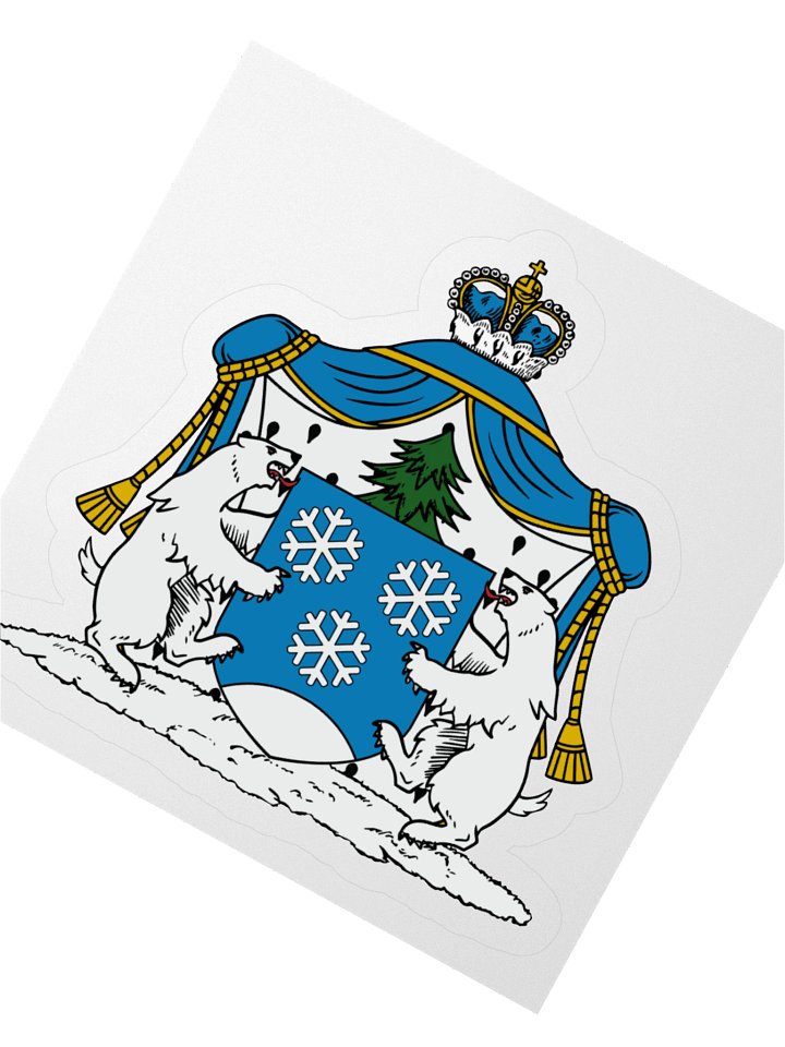 The Crown of the North Kiss Cut Sticker product image (6)