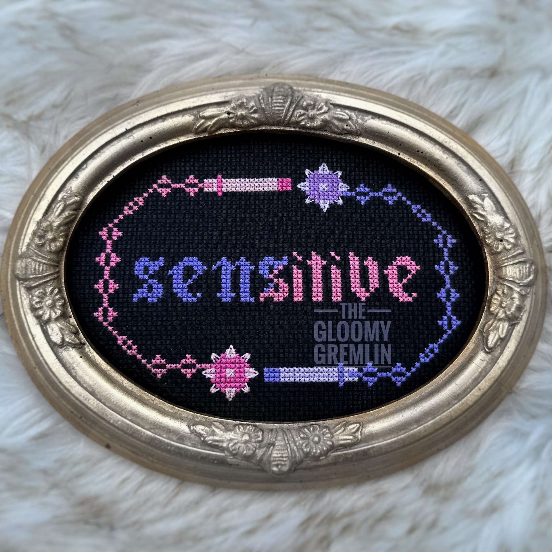 Sensitive - Cross Stitch Pattern product image (1)
