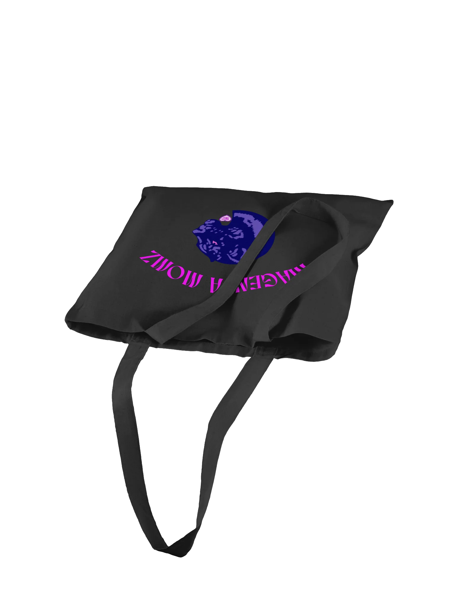 MAGENTA MOMZ PANTHER HEAD TOTE product image (4)