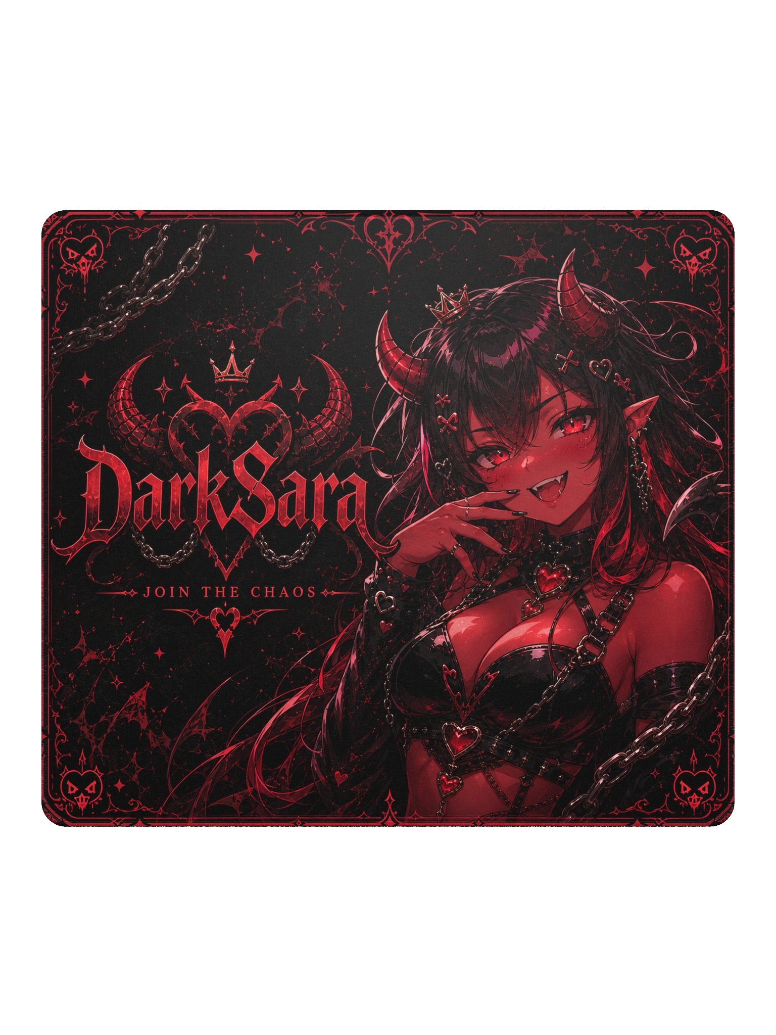DarkSara Join the Chaos Gaming Mouse Pad product image (2)