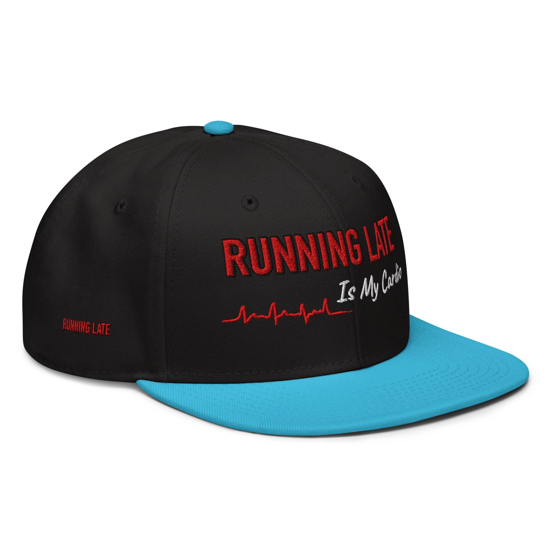 EKG Pulse Wool Snapback Cap product image (2)