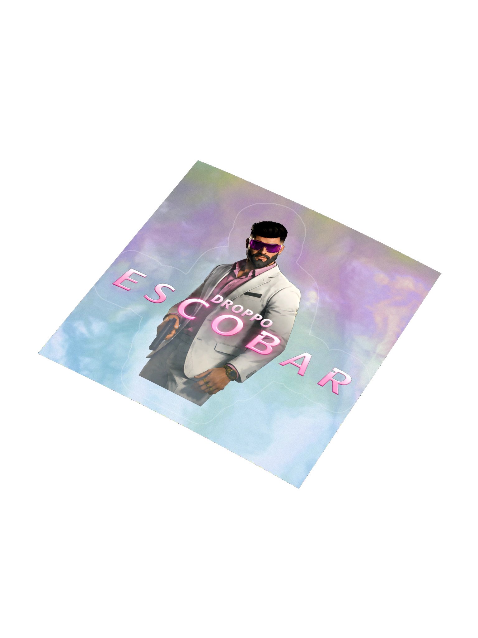 Droppo Escobar 007 Style Sticker product image (3)