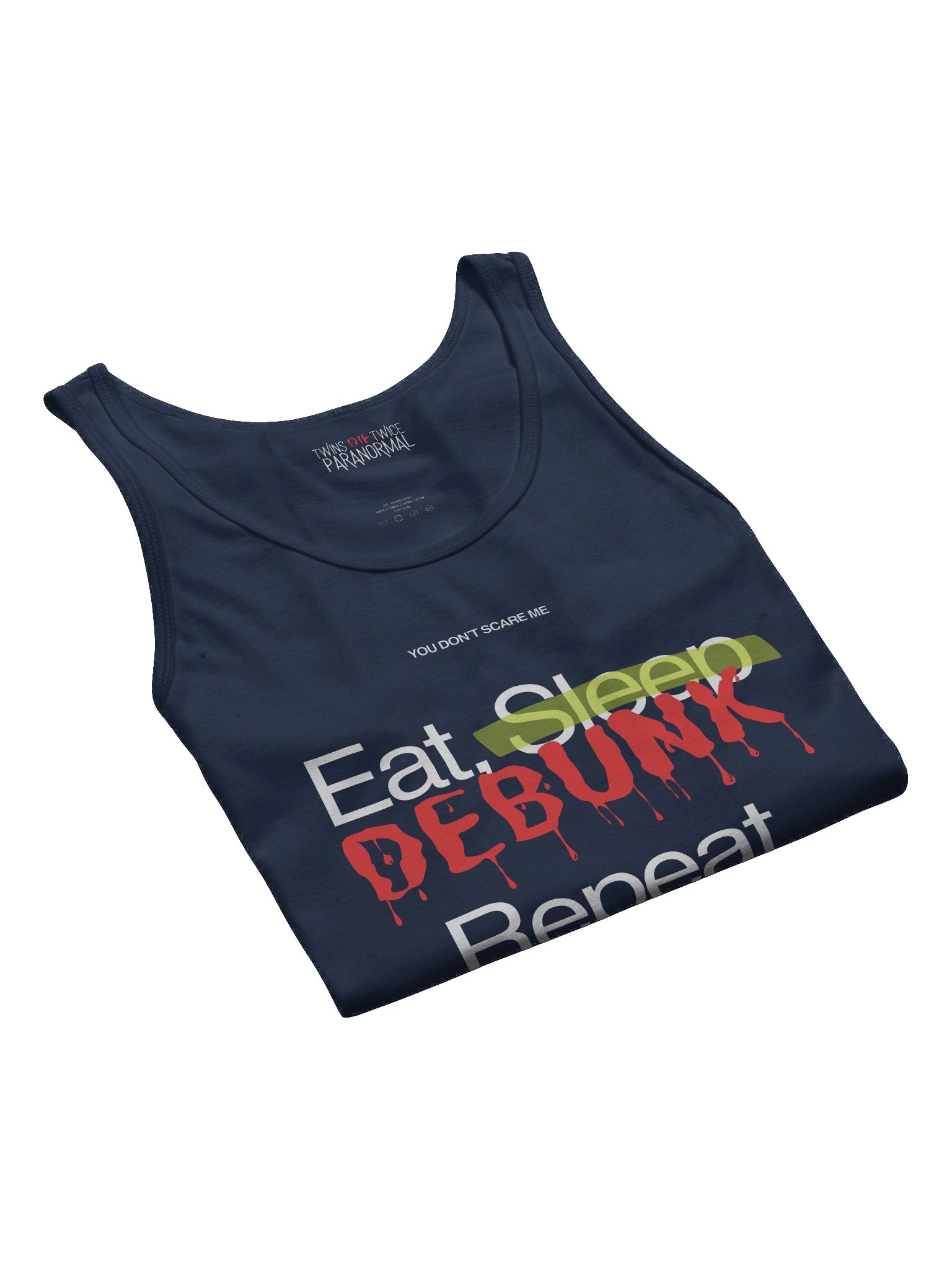 Eat. Sleep. Debunk. Repeat. Tank product image (28)